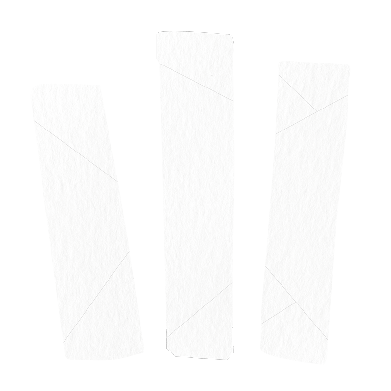 Roll of White Polyflex paper